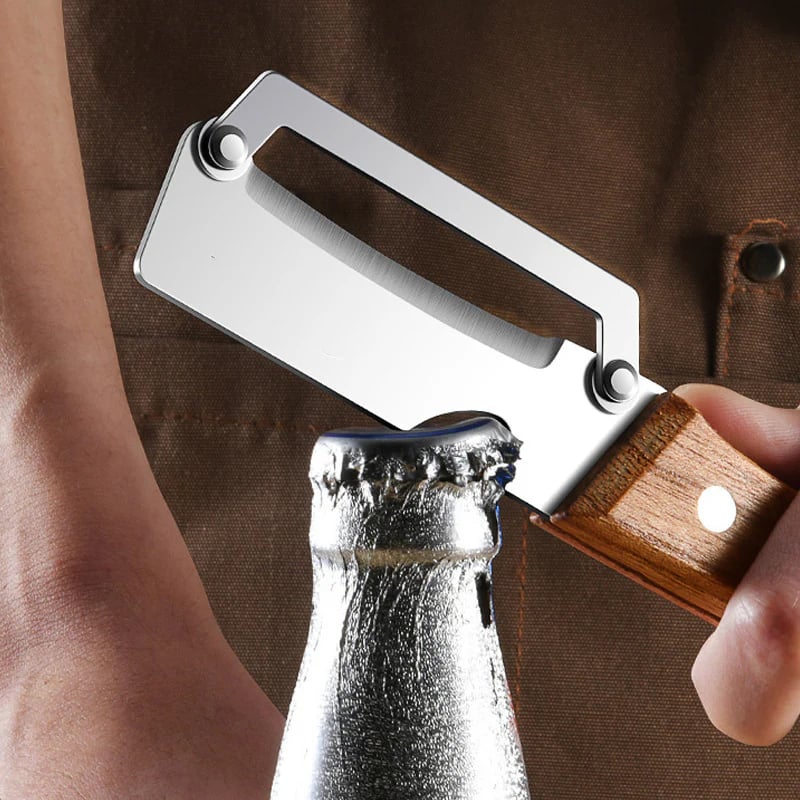 🏆 Last Day Special Price ! 🎉BUY 1 GET 1 FREE🎁 Thickened Stainless Steel Multi-Peeler – Heavy-Duty, Wide Blade, Bottle Opener 🍺